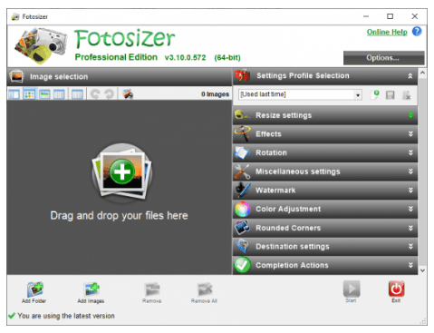 Download Fotosizer 3.20.0.590 RePack & Portable