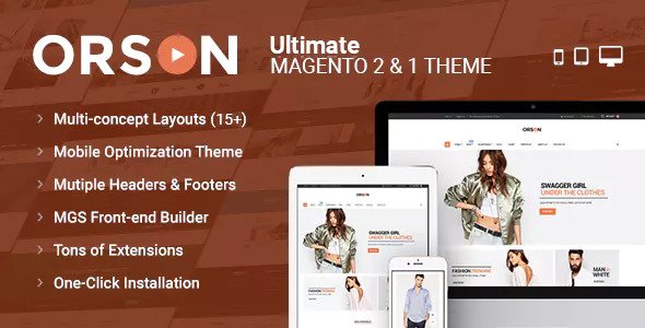 Download Orson v1.1.1 – Ultimate Magento 2 & 1 Theme | Free Nulled Scripts