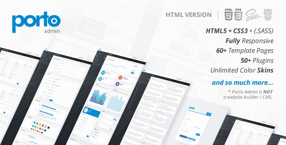Porto Admin v2.2.0 - Responsive HTML5 Template