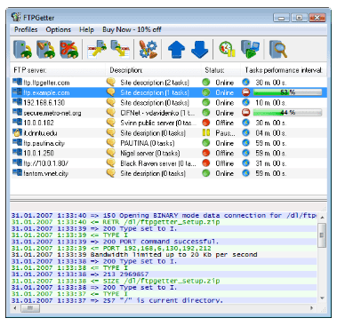 Download FTPGetter Professional 5.97.0.297 Portable