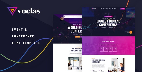 Voelas v1.0 - Event & Conference HTML Template