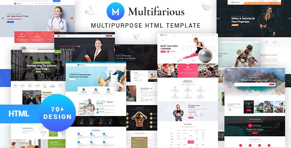 Multifarious v1.0.0 - Services Responsive HTML Template