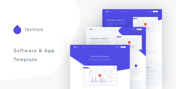 Lavinya v1.0 - Software and App Template