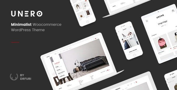 Unero v1.8.7 - Minimalist AJAX WooCommerce WordPress Theme