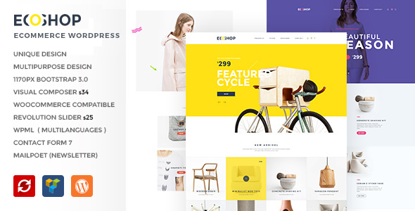 ECOSHOP v2.0 - Multipurpose eCommerce WordPress Theme
