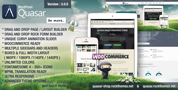 Download Quasar v3.0.5 – WordPress Theme with Animation Builder | Free Nulled Scripts