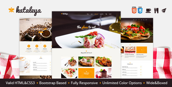 Download Kataleya – Restaurant Pizza Coffee HTML Template | Free Nulled Scripts