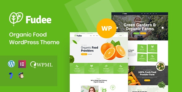 Fudee v1.0 - Organic Food WordPress Theme