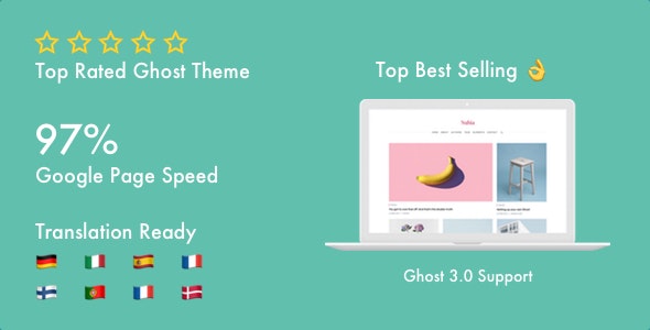 Download Nubia v1.4.0 – Blog and Magazine Ghost 3.0 Theme | Free Nulled Scripts