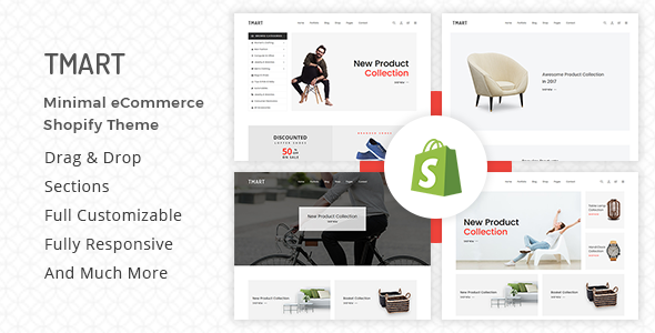 Tmart v1.0.4 - Minimalist Shopify Theme