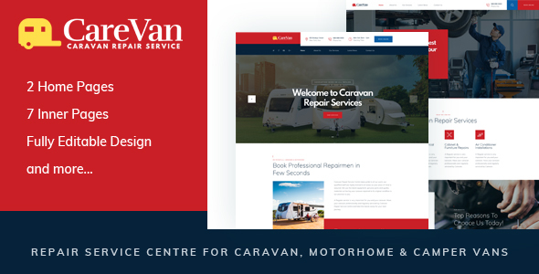 Carevan - Repair Service Centre for Caravan, Motorhome & Camper Vans