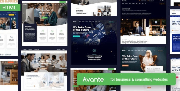 Avante v1.0 - Business HTML Template