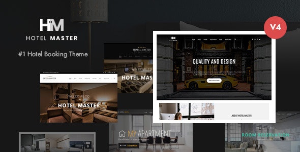 Hotel Master v4.0.3 - Hotel Booking WordPress Theme