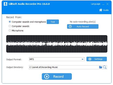 GiliSoft Audio Recorder Pro