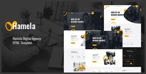 Hamela v1.0 - Digital Agency Services HTML Template