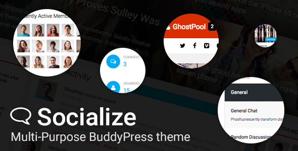 Download Socialize v2.33.3 – Multi-Purpose BuddyPress Theme | Free Nulled Scripts