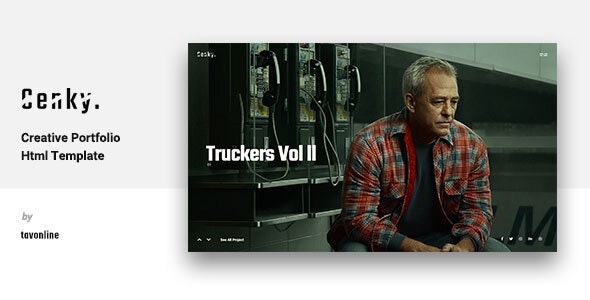 Cenky v1.0 - Creative Portfolio Ajax Template