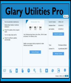 Glary Utilities Pro 5.114.0.139 + keygen