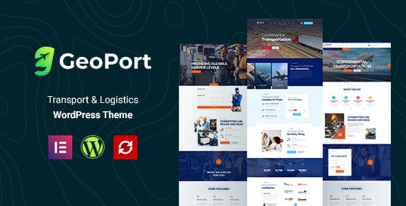 Geoport v1.0.1 - Transport & Logistics WordPress Theme