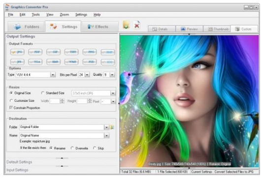 Download Graphics Converter Pro 5.60 Build 210820 Portable