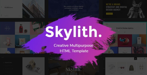 Skylith v1.1.0 - Viral & Creative Multipurpose HTML Template