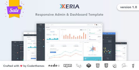 Xeria v1.0 - Responsive Admin & Dashboard Template