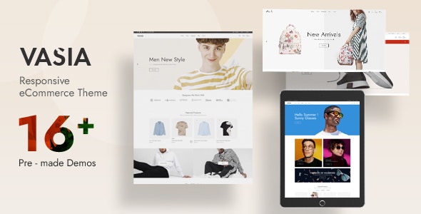 Vasia v1.0 - Multipurpose OpenCart Theme (Included Color Swatches)
