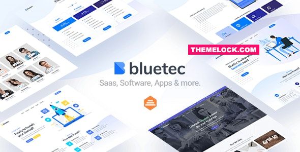 Bluetec v1.0 - Saas, IT Software, Startup and Coworking Website Template