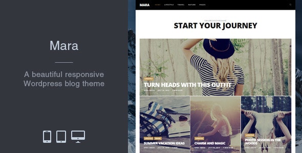 Mara v2.3.5 - Beautiful Photo WordPress Blog Theme