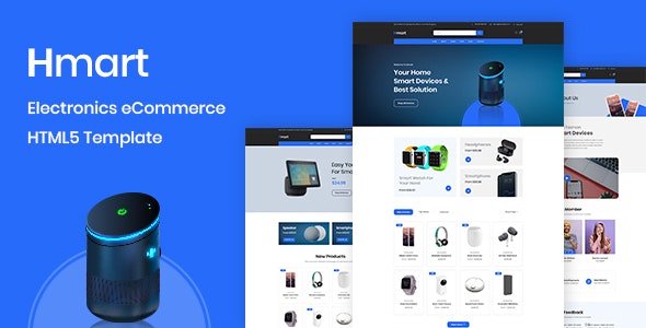 Hmart v1.0 - Electronics eCommerce HTML Template