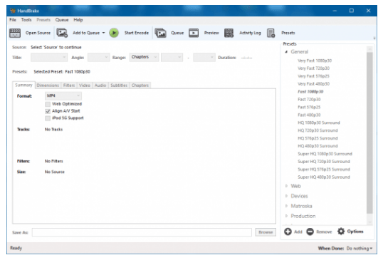 Download HandBrake 1.11.0 (x64) Portable