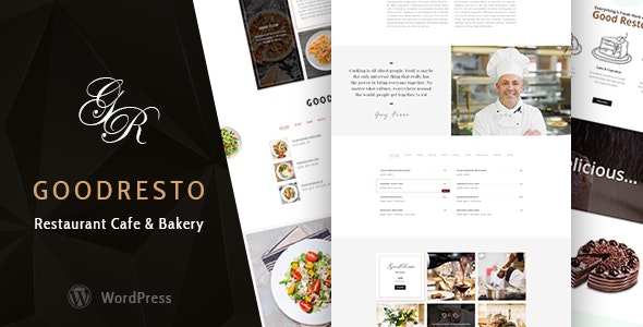 GoodResto v2.2 - Restaurant WordPress Theme + Woocommerce