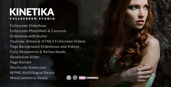 Kinetika v4.6.3 - Fullscreen Photography Theme