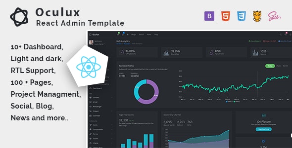 Download Oculux React v1.0 – Admin Dashboard Template | Free Nulled Scripts
