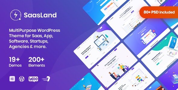 SaasLand v2.2.8 - MultiPurpose Theme for Saas & Startup