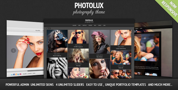 Photolux v2.4.1 - Photography Portfolio WordPress Theme