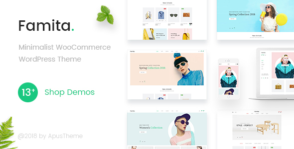 Famita v1.27 - Minimalist WooCommerce WordPress Theme