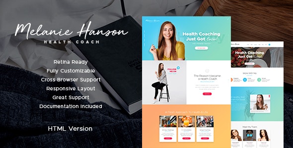 Health Coach v1.3.1 - Blog & Lifestyle Site Template