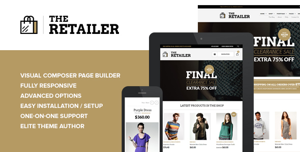 The Retailer v2.9.2 - Responsive WordPress Theme