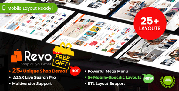 Revo v3.5.6 - Multi-purpose WooCommerce WordPress Theme
