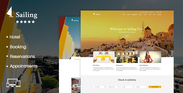 Download Sailing v2.0 – Hotel WordPress Theme | Free Nulled Scripts