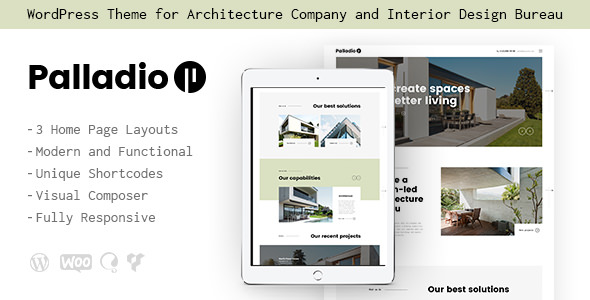 Palladio v1.1.2 - Interior Design & Architecture Theme
