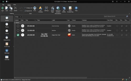 Download Hot Alarm Clock 6.4.3.0 Multilingual Portable