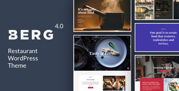 BERG v4.2 - Restaurant WordPress Theme