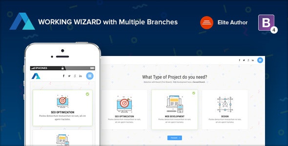 Steps v1.3 - Multipurpose Working Wizard with Branches