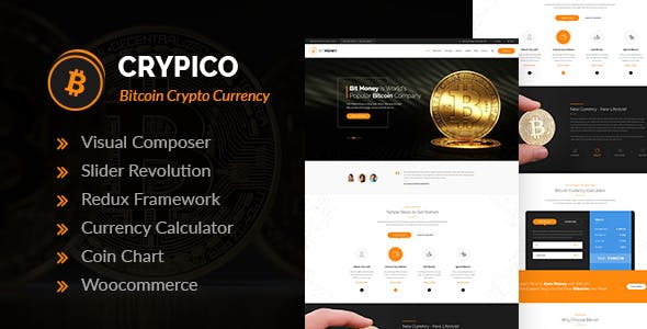 Crypico v1.3 - Crypto Currency WordPress Theme