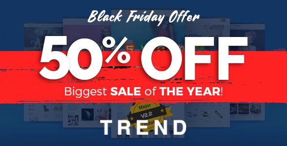 Trend v2.3 - Multipurpose Modern Shop WooCommerce Theme