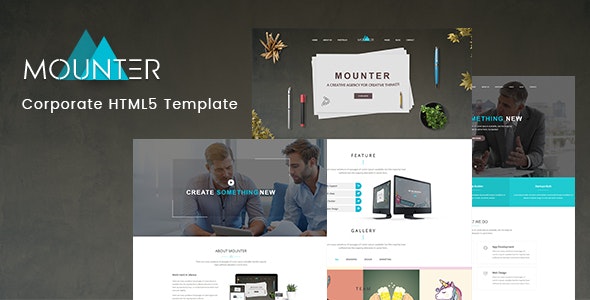 Mounter - Corporate HTML Template