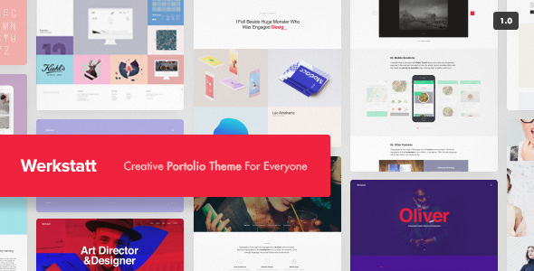 Werkstatt v4.4.0.1 - Creative Portfolio Theme