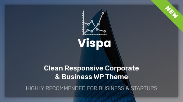 Vispa for Startups v1.0.3 - Responsive Business WordPress Theme